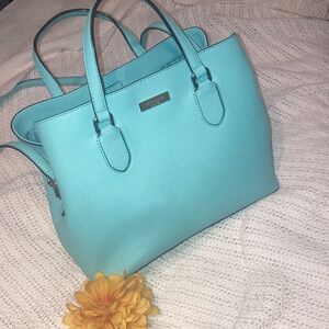 Kate spade New York  Aqua Blue Tote Bag